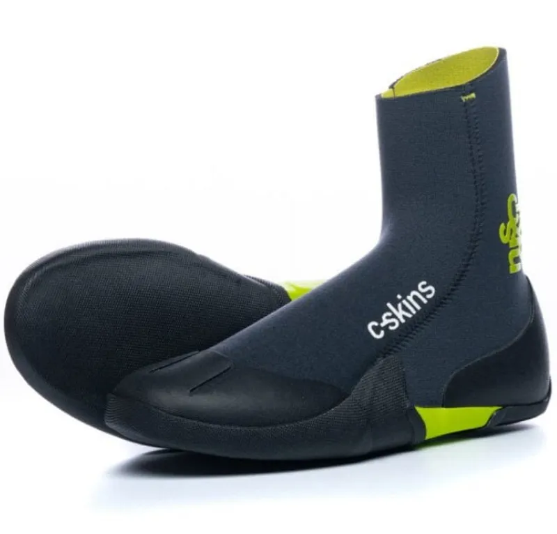 C-Skins Legend Junior 3.5mm Round Toe Boots Graphite-6